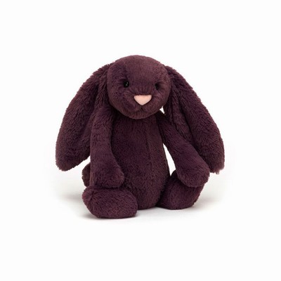 Jellycat Bashful Plum Bunnies USA | 07362IEUY